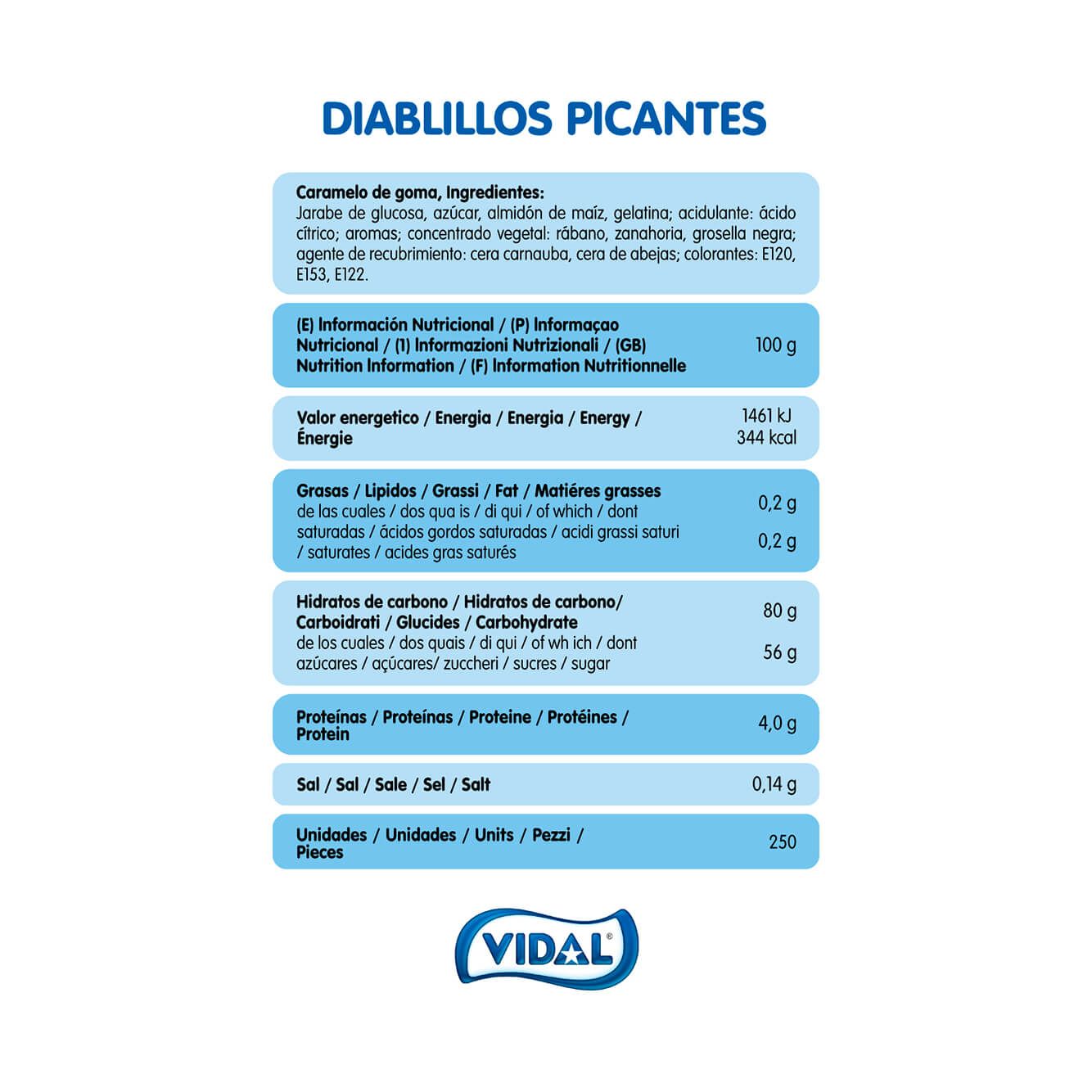 Diablillos Picantes bolsa 1,5 Kg